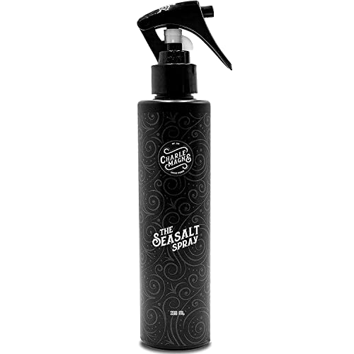Spray Al Sale Marino Charlemagne - Addensante Per Capelli - Prodotto Per Il Pre-Styling - Spray Al Acqua Salata Per Capelli - Più Consistenza, Più Vol