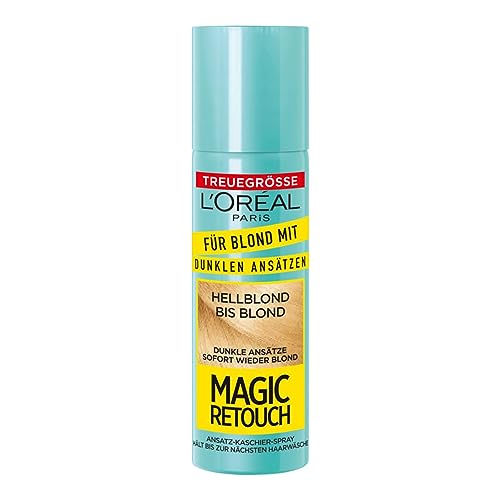 L'Oreal Paris Magic Retouch Spray Per Laminazione, 90 Ml, Biondo Chiaro A Biondo