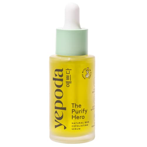 Yepoda - The Purify Hero - Siero Esfoliante Con Bha Naturale Per Combattere Le Impurità E Uniformare La Grana Della Pelle (30 Ml)
