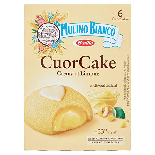 Mulino Bianco Merende Cuor Cake Con Crema Al Limone, 210G