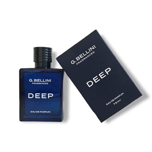 G. Bellini Fragrances, Deep, Eau De Parfum Spray Per Uomo, 75 Ml