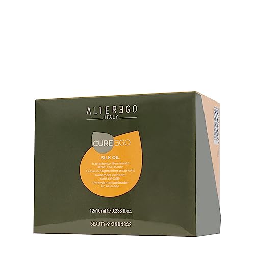 Alter Ego Cureego Silk Oil Trattamento Illuminante Senza Risciacquo 12X10Ml