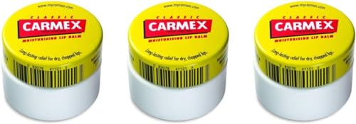 Carmex Classic Balsamo Per Labbra In Vaso, Confezione Da 3 (3 X 8,4 Ml)