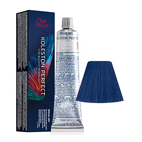 Wella Koleston Perfect Me+ 0/88, Blu Intenso, 60 Millilitri