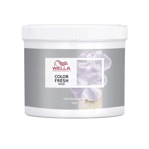Wella Professionals Color Fresh Masks Pearl Blonde Mask, Maschera Colorata Capelli, Tintura Semipermanente, Trattamento Rinfrescante Colore Temporaneo