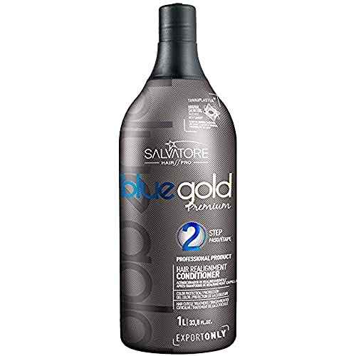 Salvatore, Balsamo Blue Gold Premium,Lisage, 1000 Ml