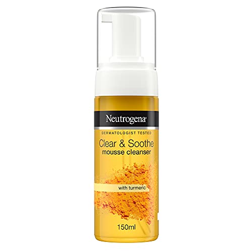 Neutrogena Detergente Per Mousse Trasparente E Lenitivo, 150 Ml
