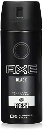 Axe Axe Bodyspray Black Senza Sali Di Alluminio, (3 X 150 Ml)