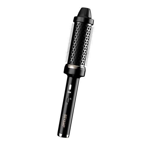 Revamp Progloss Big Hot Brush Per Volume, Morbidezza E Luminosità, Riscaldamento Ultra Rapido, 2 Impostazioni, Facilità D'Uso, Design Ergonomico, Gett