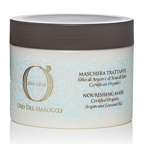 Barex | Oro Del Marocco Maschera Trattante | Maschera Ristrutturante Della Fibra E Dei Capelli | Azione Nutriente E Idratante | Adatta A Capelli Sfibr