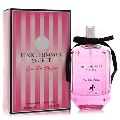 Pink Shimmer Secret Eau De Parfum Maison Alhambra - Donna