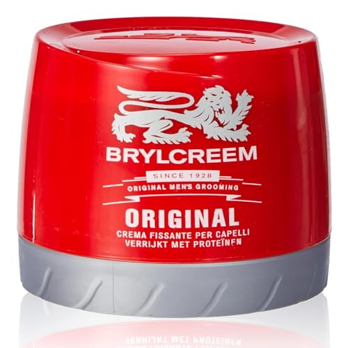 6 X Brylcreem Crema Fissante Per Capelli 150 Ml