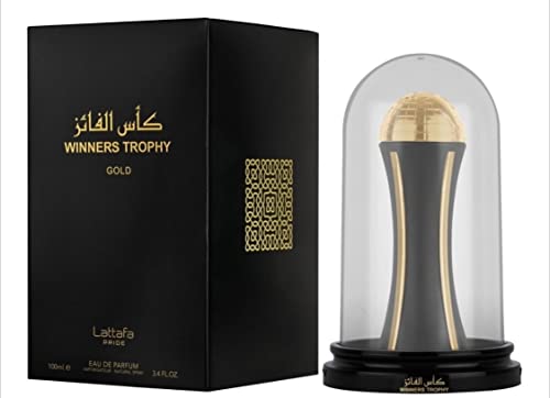 Lattafa Pride, Winners Trophy Gold, Eau De Parfum, Profumo Unisex, 100 Ml