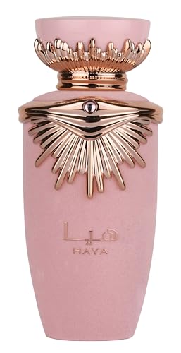 Lattafa Haya For Women Eau De Parfum Spray, 3.4 Ounce