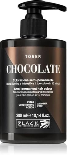 Black Professional Line - Toner 300 Ml, Cioccolato