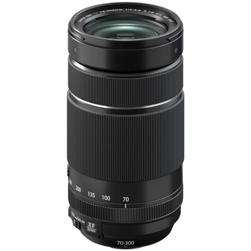 Fujifilm Fujinon Xf70-300Mmf4-5.6 R Lm Ois Obiettivo Zoom, Stabilizzato Ois, Resistente Agli Agenti Atmosferici, Nero