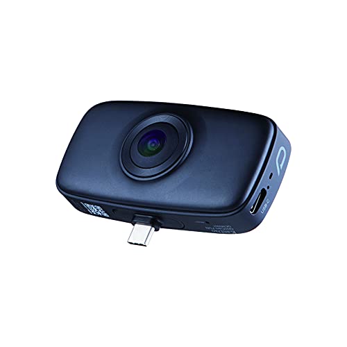 Kandao Qoocam Fun Black/White/Blue [Usb-C], A Kind Of 360 Camera Live Stream On Social Media Smartphone Camera With 4K Capture Vlog And Auto Editing O