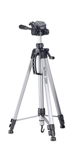 Cullmann - 52125 - Treppiede Alpha 2500 Con Testa A 3 Vie (Altezza Di Estensione 165 Cm, Dimensioni Della Confezione 67 Cm, Capacità Di Carico 2,5 Kg,