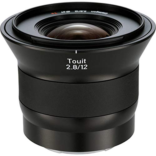 Zeiss Touit 2.8/12 Per Fotocamere Mirrorless Aps-C Di Sony (Con Innesto E), Nero