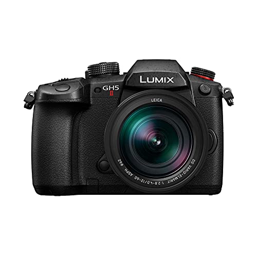 Panasonic Lumix Dc-Gh5M2Le Fotocamera Mirrorless Con Obiettivo Leica Dg 12-60 Mm (24-120 Mm), Sensore Mos 4/3 20.3 Mp, Doppio Stabilizzatore, C4K 60P,
