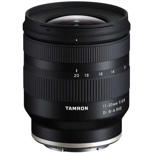Tamron 11-20 Mm F/2.8 Di Iii-A Rxd, Obiettivo Per Sony E-Mount (Aps-C), Nero