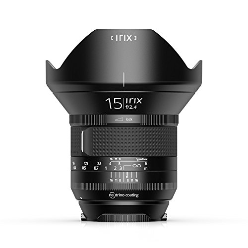 Irix Catturare Obiettivo Firefly 15 Mm F2,4 (95 Mm Filtro Filetto Pieno Formato, Estremamente Leggero, Optimierter Anello Di Messa A Fuoco)