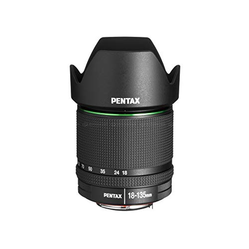 Pentax 21977 Obiettivo Smc-Da, 18-135 Mm, F/3.5-5.6 Ed Al If Dc, Wr, Nero