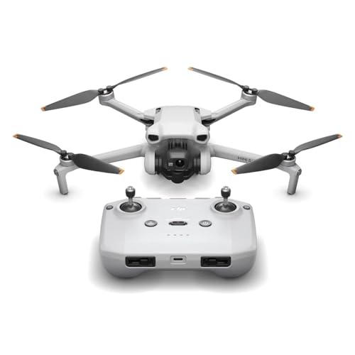 Dji Mini 3 – Mini Drone Con Fotocamera Leggero E Pieghevole Con Video In 4K Hdr, Autonomia Di 38 Minuti, Riprese Verticali Native E Funzioni Intellige