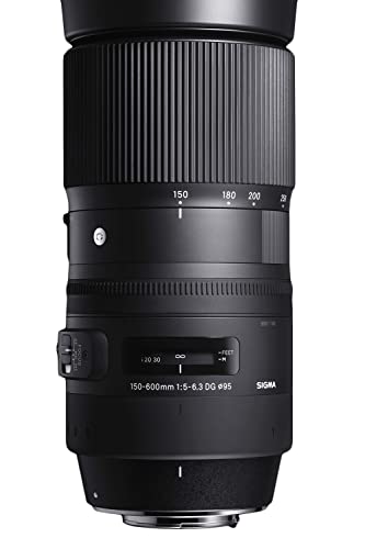 Sigma 5,0-6,3/150-600 Dg Os Hsm Contemporary Nikon, Nero