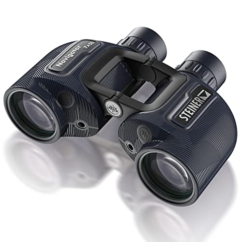 Steiner Binocolo Marino Navigator 7X50 - Ottica Di Qualità Tedesca, Alto Livello Di Dettaglio, Ponte Aperto, Impermeabile 5 M, Realizzato Per Gli Appa