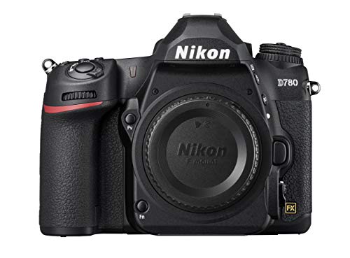 Nikon D780 Body Fotocamera Reflex Digitale, 24.5 Mp, Cmos Fx Pieno Formato, 2 Slot Card Sd, Face Detect In Af Live View, Mirino Ottico, Fino A 12 Fps,