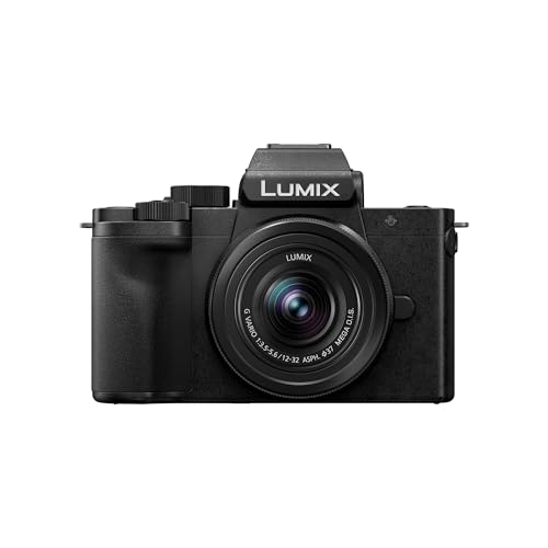 Panasonic Lumix Dc-G100Dkegk Fotocamera Mirrorless Micro Quattro Terzi Con Obiettivo Lumix G Vario 12-32Mm F3.5-5.6, 20.3Mp, 4K 30P E Fhd 60 Video, Vi