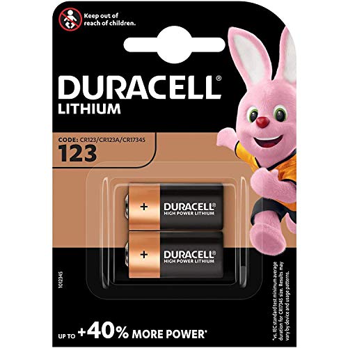 'Duracell Lotto Di 10 Blister Di 2 Batterie Fotografica "Ultra Litio Dl 123 A