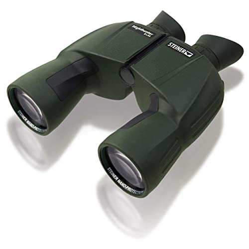 Steiner Binocolo Da Caccia Nighthunter 8X56 - Ottica Di Qualità Tedesca, Binocolo Notturno Con La Massima Trasmissione Della Luce (96%+), Campo Visivo
