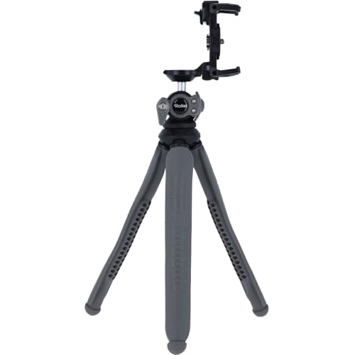 Rollei Monkey Pod 3: Mini Treppiede Versatile – Smartphone, Fotocamera, Selfie Stick – Compatibile, Flessibile, Leggero, Testa A Sfera Girevole A 360°