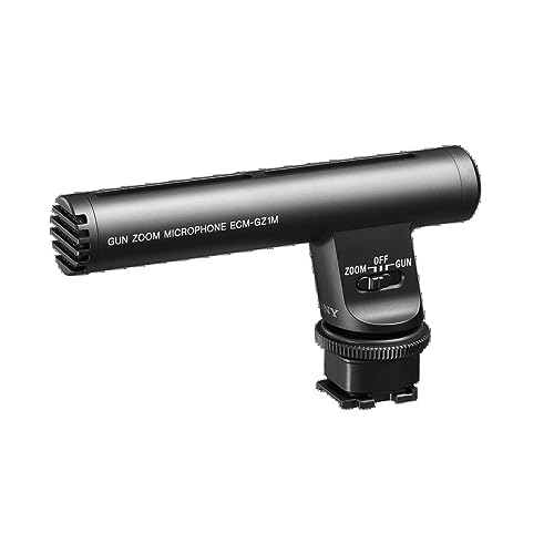 Sony Ecm-Gz1M Microfono Zoom Direzionale, Nero