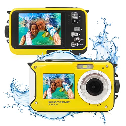 Easypix Goxtreme Reef 24Mp Full Hd 130G Fotocamera Per Sport D'Azione, Giallo