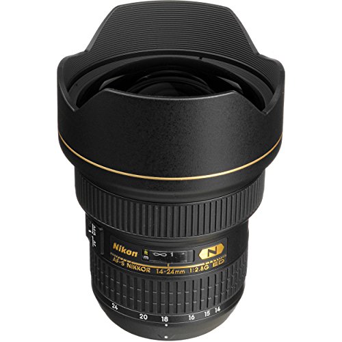 Nikon Obiettivo Nikkor Af-S 14-24 Mm F/2.8G Ed, Nero [Versione Eu]