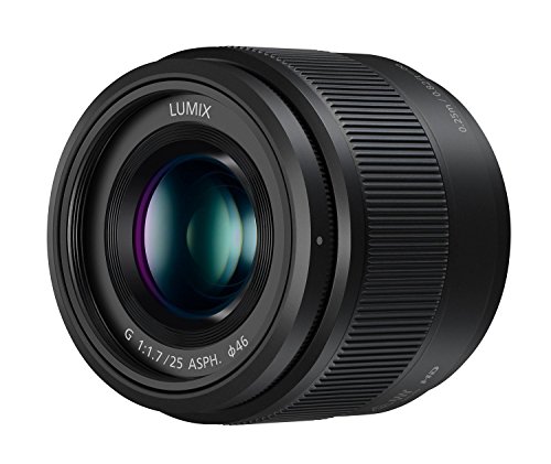 Panasonic Lumix 25Mm F1.7 | H-H025E-K Obiettivo Prime, Nero - Compatibile Con Attacco Micro 4/3 Panasonic & Olympus