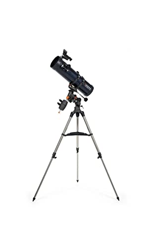 Celestron 31051 Astromaster 130Eq Telescopio Riflettore Newtoniano A Motore, Blu Scuro