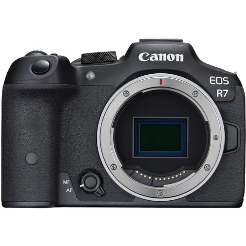 Canon Eos R7 Aps-C Mirrorless, Body (32,5 Mp, Fino A 15 Fps, Digic X, Video 4K Uhd Fino 60P, Dual Pixel Cmos Auto Focus Ii, Display Touch Orientabile