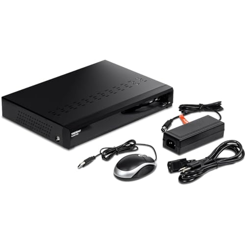 Trendnet Tv-Nvr1508 Nvr Poe Uhd A 8 Canali, 4K H.264/H.265 (8 Mp), Fino A 12 Tb Di Spazio Di Archiviazione (Hdd Non Incluso), Supporta Un Canale Telec