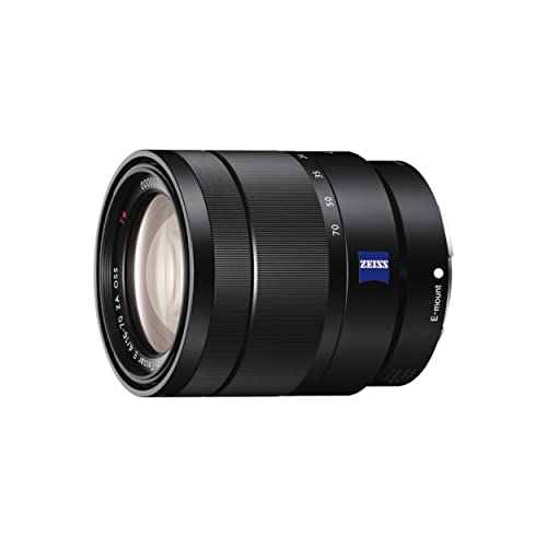 Sony Sel-1670Z Obiettivo Con Zoom 16-70 Mm F4.0, Serie Zeiss, Stabilizzatore Ottico, Mirrorless Aps-C, Attacco E, Sel1670Z