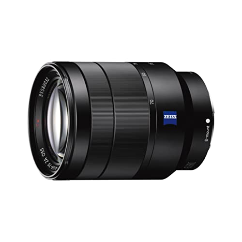 Sony Sel-2470Z Obiettivo Con Zoom 24-70 Mm F4.0, Serie Zeiss, Stabilizzatore Otticom, Nero, ‎9.5 X 9.5 X 7.3 Cm 426 Grammi