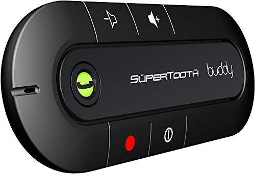 Supertooth Kit Buddy Vivavoce Bluetooth Per Auto, Nero