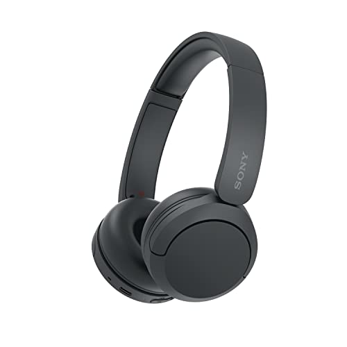 Sony Wh-Ch520 | Cuffie Wireless, Connessione Multipoint, Con Microfono, Fino A 50 Ore Di Durata Della Batteria Con Ricarica Rapida - Nero