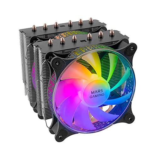 Mars Gaming Ml-One120 Nero, Raffreddamento A Liquido Cpu, Tdp 200W, Infinity Mirror, Ventola Frgb Silenziosa, Universale Multisocket