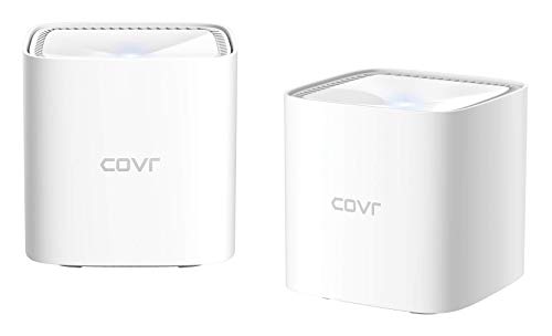 D-Link Covr-1102 Sistema Wi-Fi Mesh Dual Band Ac1200, Copertura Fino A 325 M², Funziona Con Google Assistant, Alexa And Ifttt, Bianco