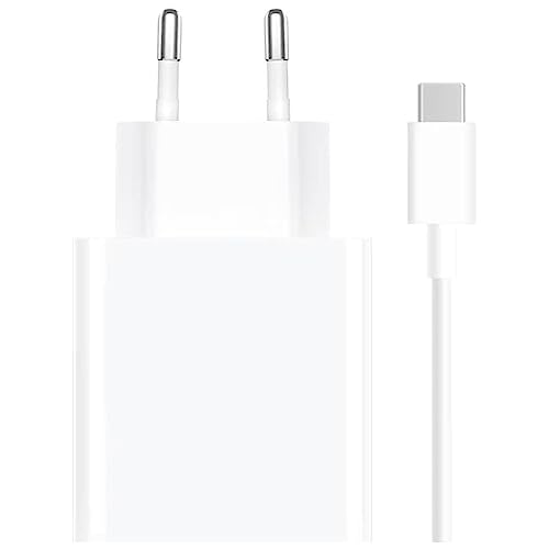 Xiaomi Mi Travel Charger Combo Set With Usb-A To Type-C Charging Cable 1M, 33W White Eu Bhr6039Eu