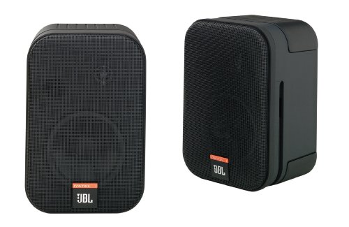 Jbl Control One - Coppia Di Diffusori A Due Vie Con Woofer Da 100 Mm (4"), Cromato, Nero